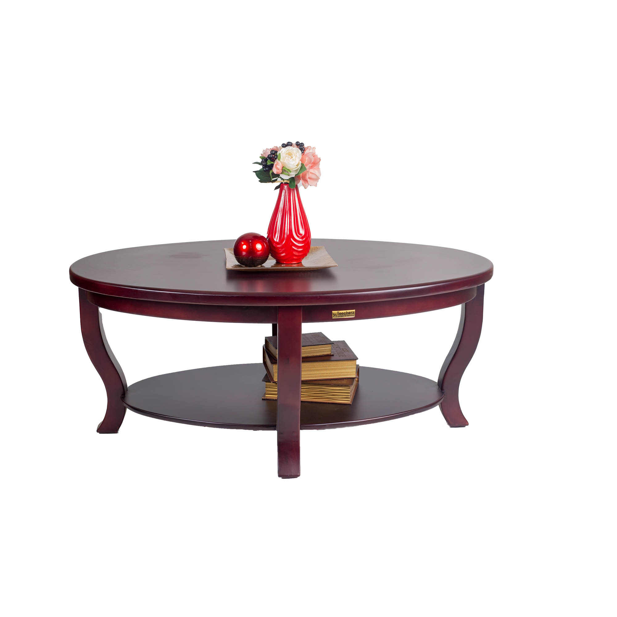 Oval coffee table